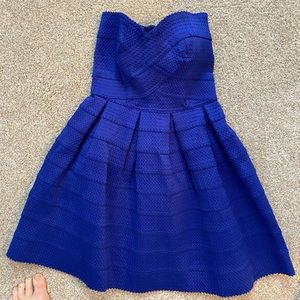 San Sousi strapless dress size small